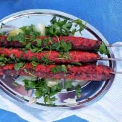 Chicken Sheek Kebabs recipe from just-curry