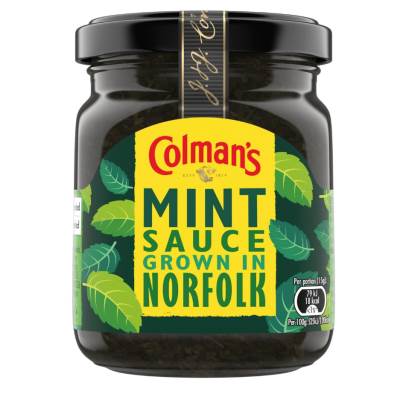 Mint sauce in a Jar